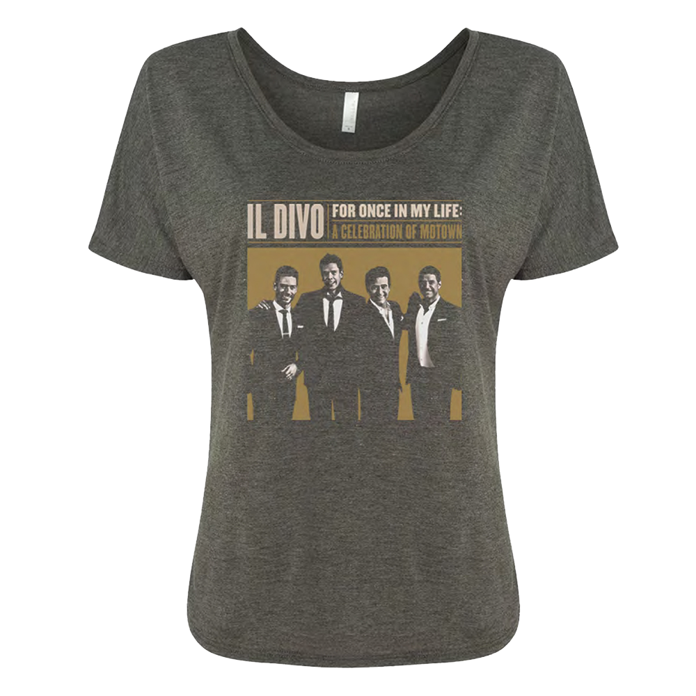 Il Divo: For Once In My Life: A Celebration Of Motown Women's T-Shirt II