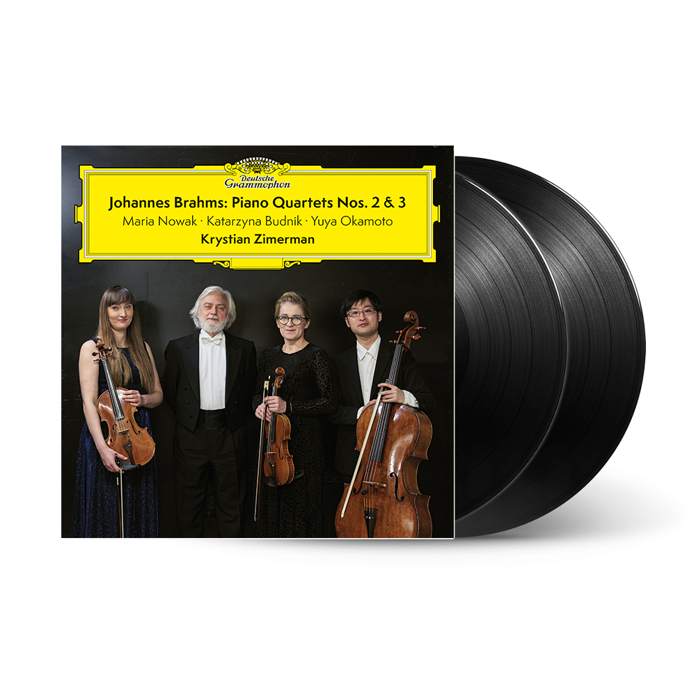 Krystian Zimerman, Maria Nowak, Katarzyna Budnik, Yuya Okamoto: Brahms: Piano Quartets Nos. 2 & 3 2LP