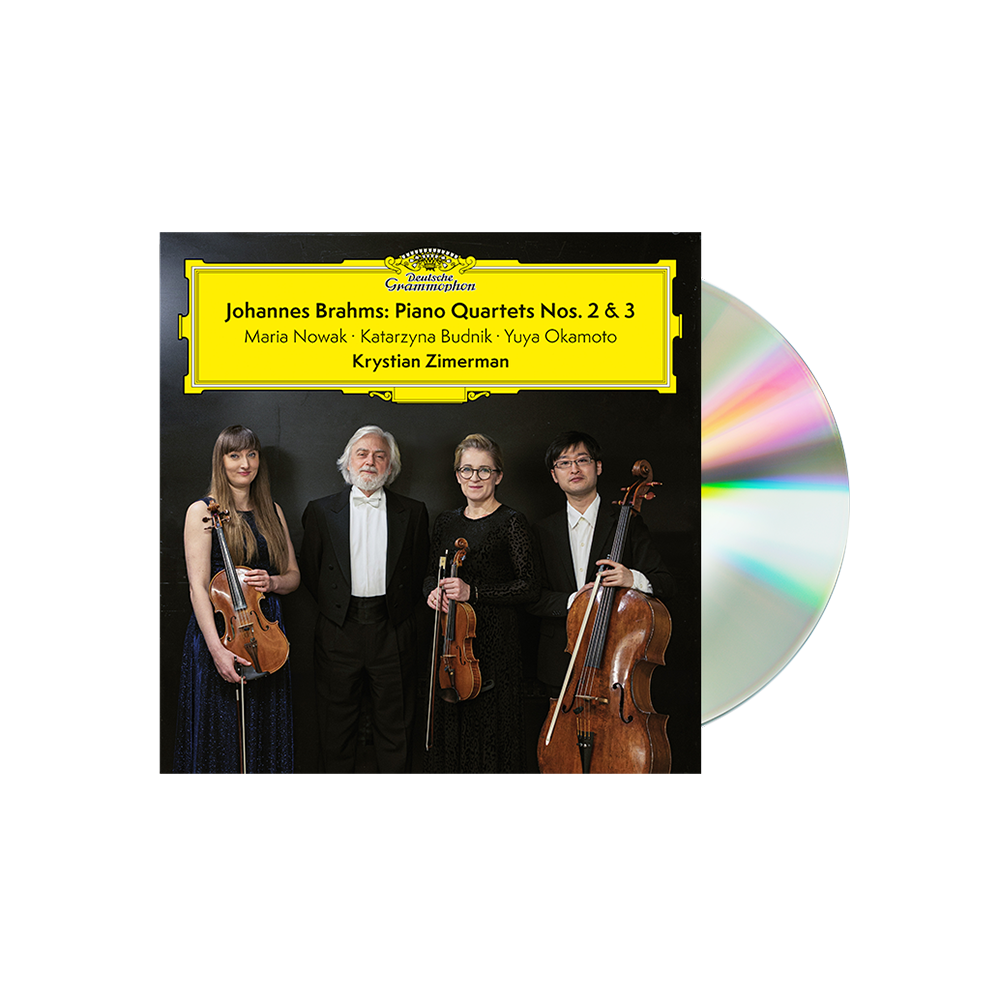 Krystian Zimerman, Maria Nowak, Katarzyna Budnik, Yuya Okamoto: Brahms: Piano Quartets Nos. 2 & 3 CD