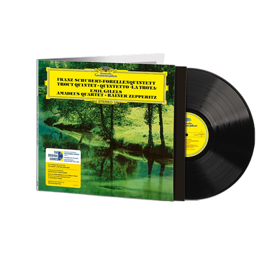 Emil Gilels, Rainer Zepperitz, Amadeus Quartet: Schubert: Piano Quintet in A Major, D. 667 "Trout" (Original Source Series #1 SECOND EDITION) LP