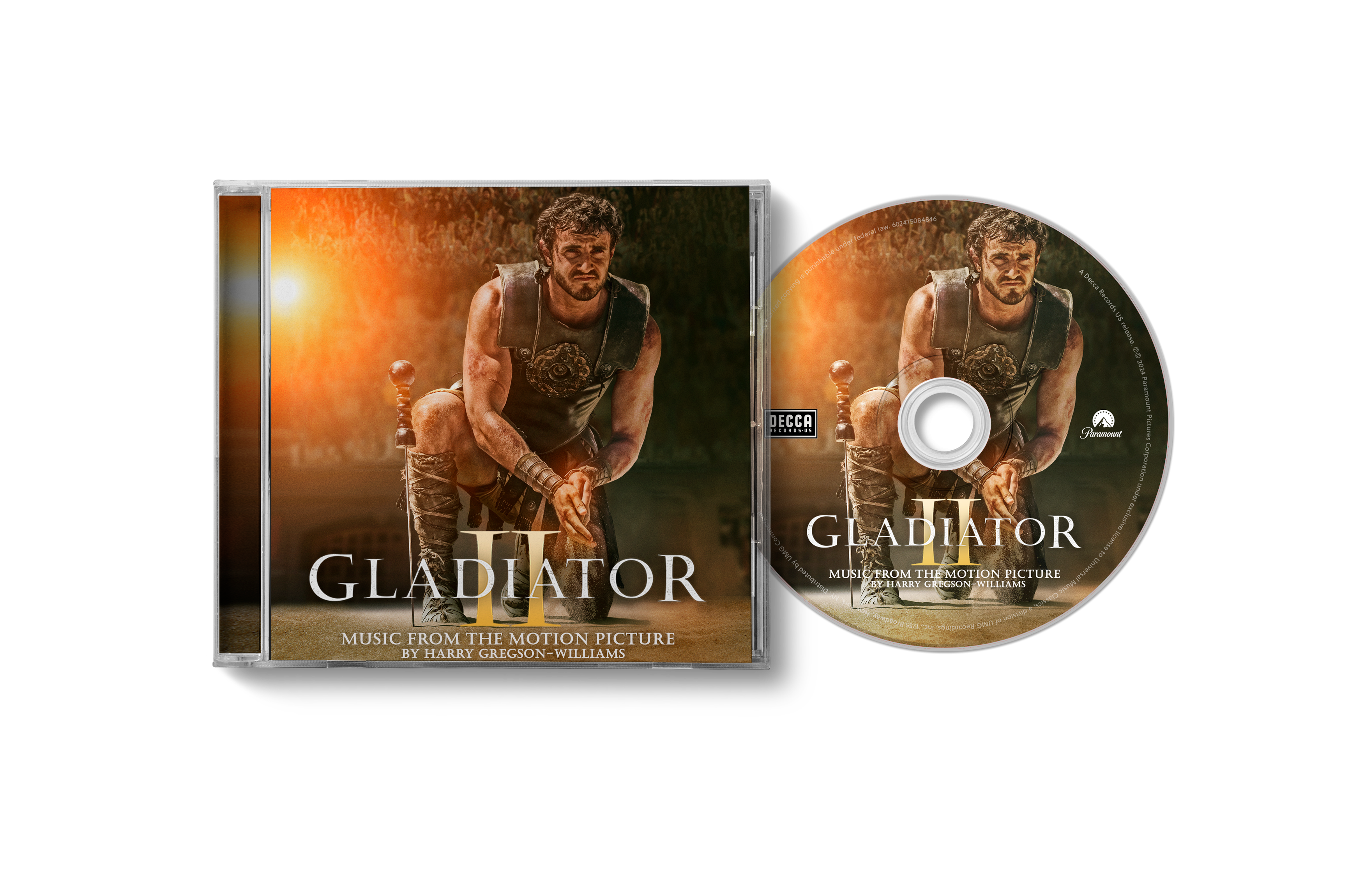 Harry Gregson-Williams: Gladiator II (Music From The Motion Picture) CD