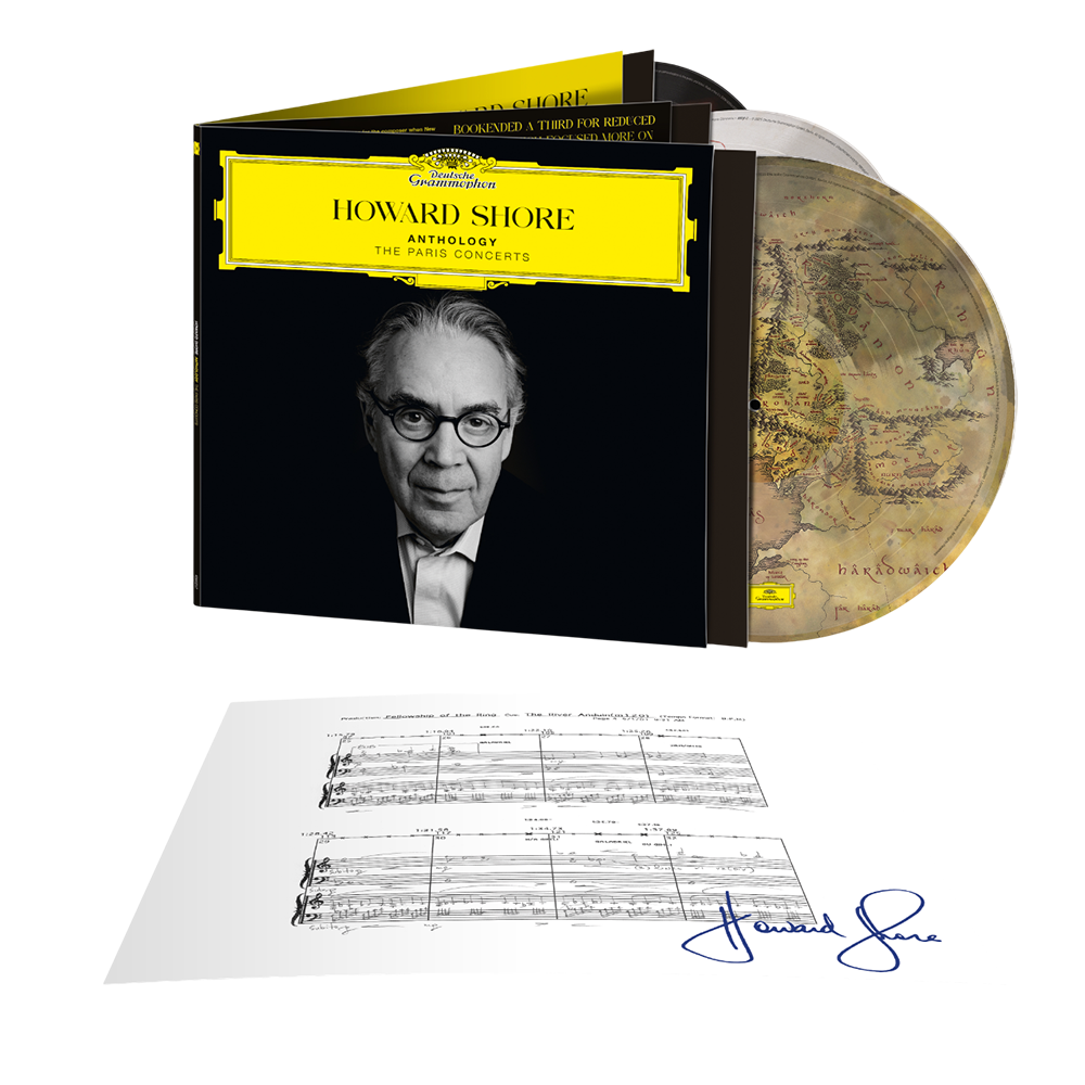 Howard Shore: Anthology – The Paris Concerts 3LP + Artcard