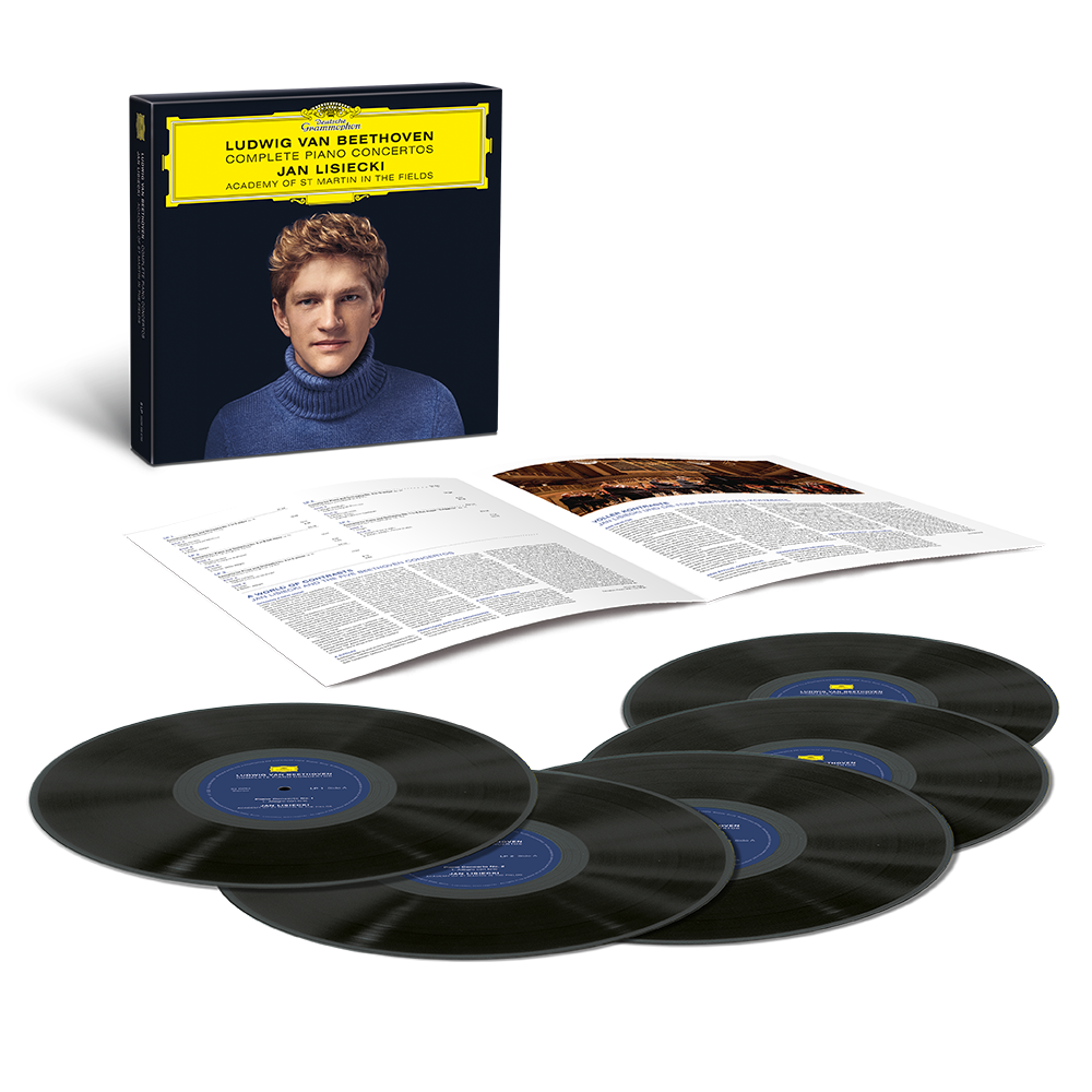 Jan Lisiecki, Tomo Keller, Academy of St Martin in the Fields: Ludwig van Beethoven: Complete Piano Concertos 5LP Boxset