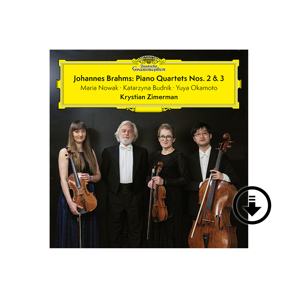 Krystian Zimerman, Maria Nowak, Katarzyna Budnik, Yuya Okamoto: Brahms: Piano Quartets Nos. 2 & 3 Digital