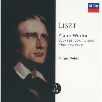 Jorge Bolet: Liszt: Piano Music 9CD Boxset 