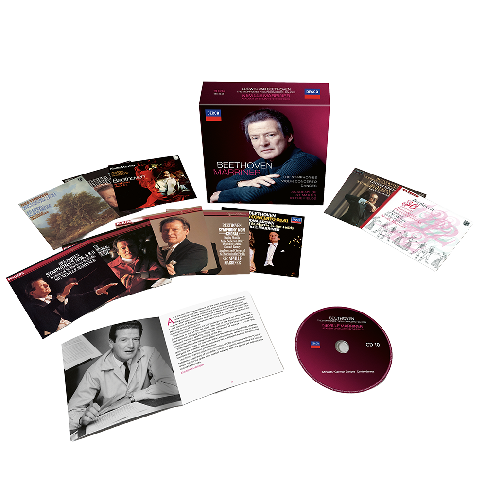 Sir Neville Marriner: Marriner Conducts Beethoven CD