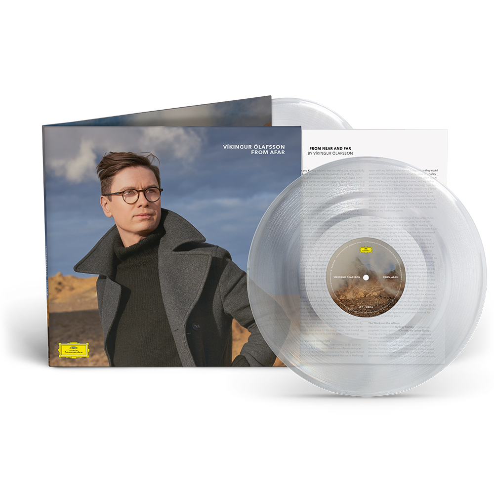 Víkingur Ólafsson: From Afar Limited Edition Crystal Clear 2LP + Signed Insert