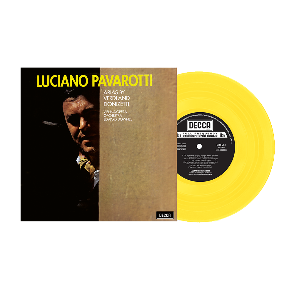 Luciano Pavarotti: Arias by Verdi and Donizett LP