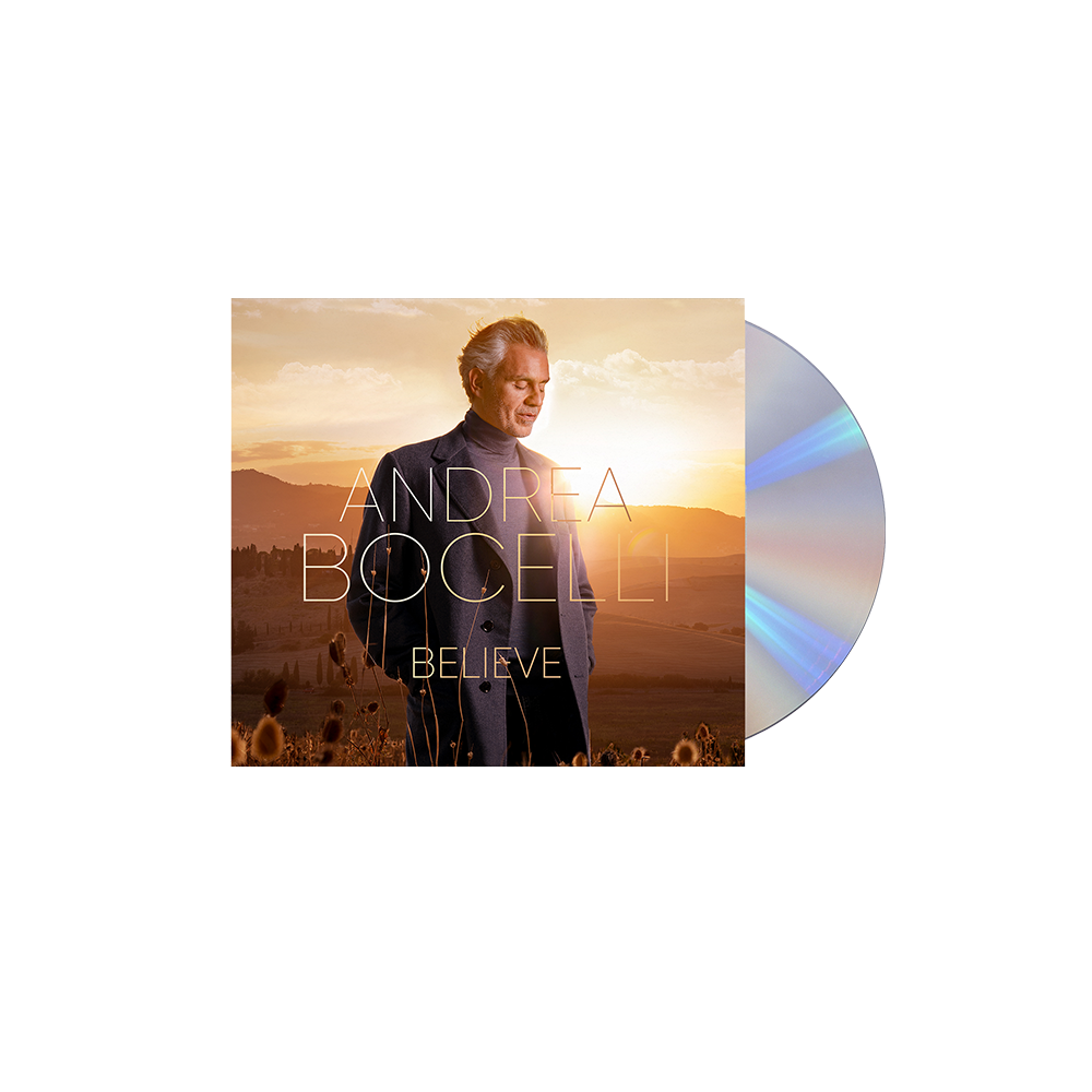 Andrea Bocelli: Believe – Signed CD