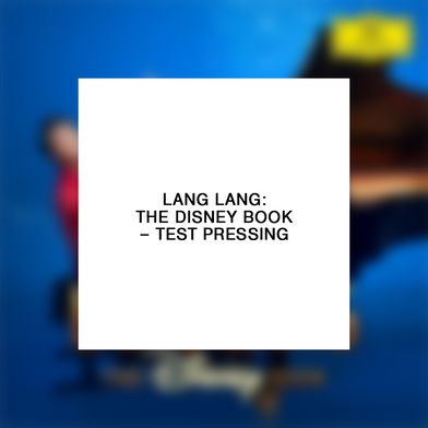 Lang Lang: The Disney Book – Signed Test Pressing