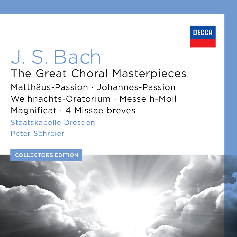 Peter Schreier: J.S. Bach - Great Choral Masterpieces Box Set
