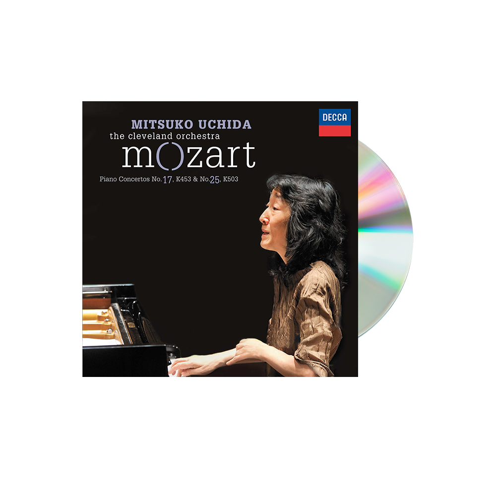 Mitsuko Uchida, The Cleveland Orchestra: MOZART Piano Concertos Nos. 17 & 25 - CD