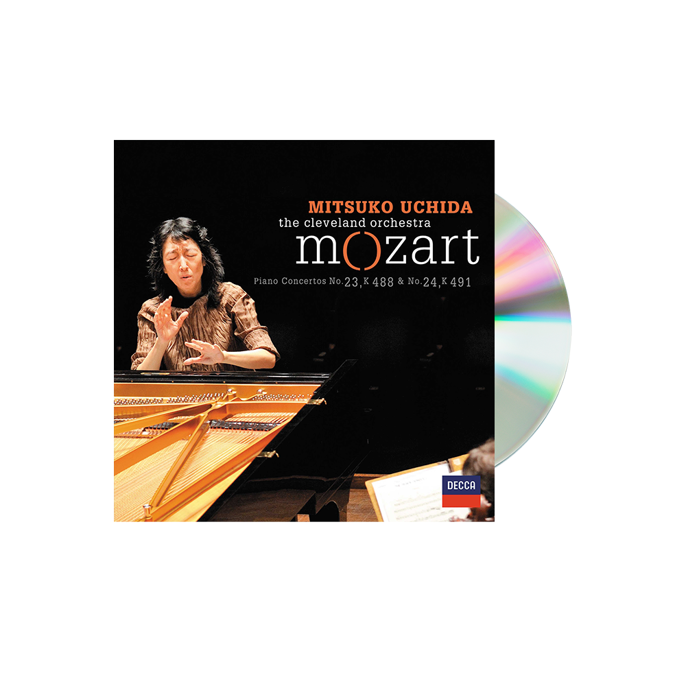 Mitsuko Uchida, The Cleveland Orchestra: MOZART Piano Concertos Nos. 24 & 23 - CD