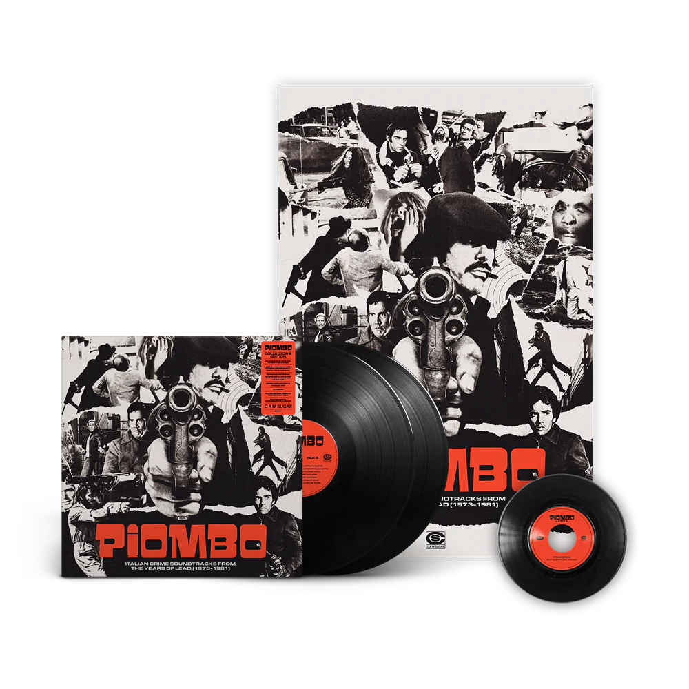 Various Artists: PIOMBO: The Crime-Funk Sound of Italian Cinema in the Years of Lead (1973-1981) 2LP & 7"
