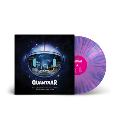Cody Matthew Johnson, Jeff Rona: Quantaar (Original Game Soundtrack) LP Disc Peeking Out