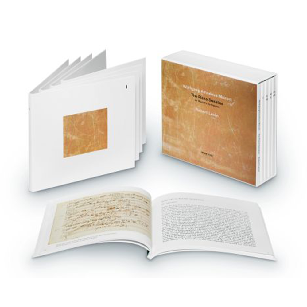 Robert Levin: Wolfgang Amadeus Mozart - The Piano Sonatas 7CD Box Set