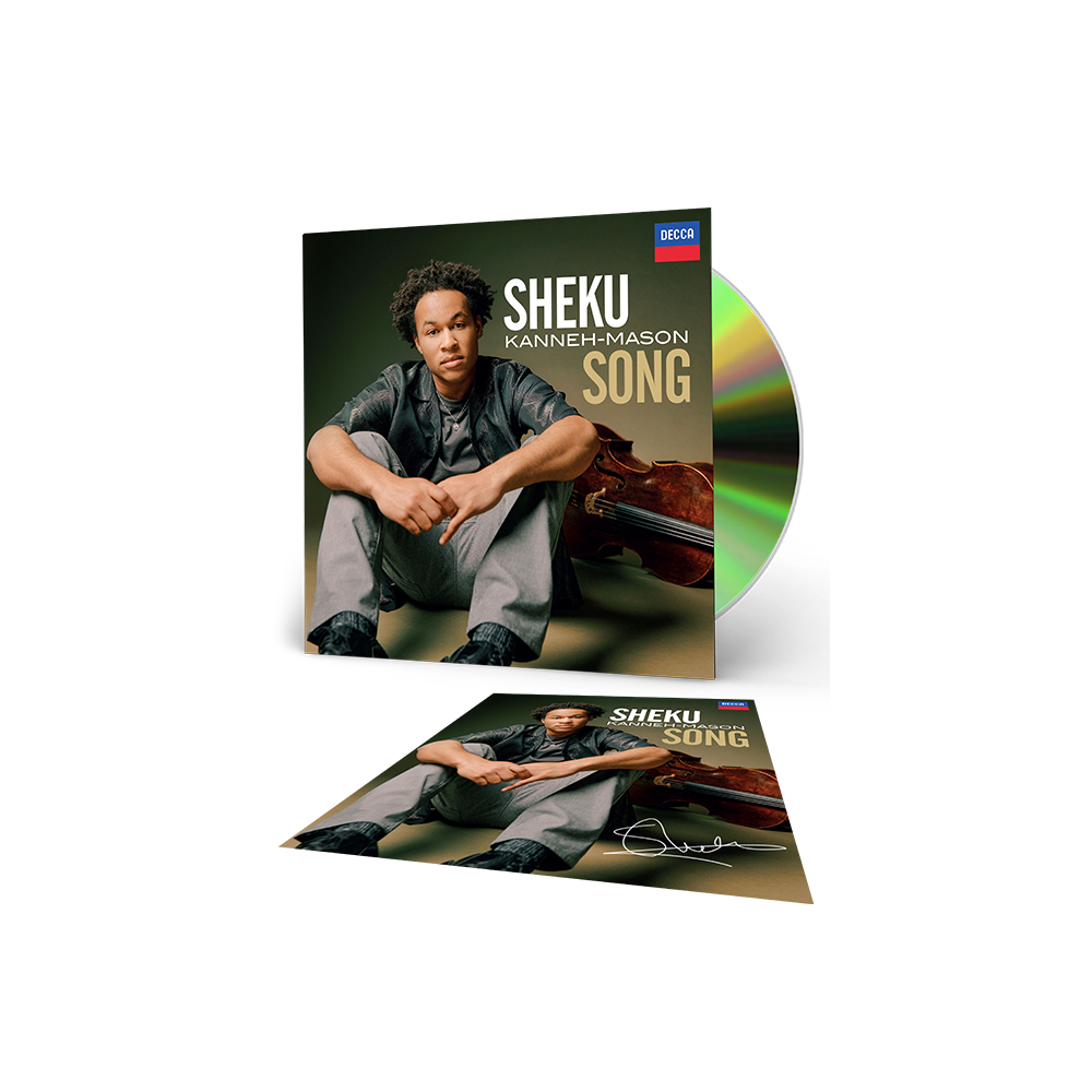 Sheku Kanneh-Mason: Song - Signed CD Booklet
