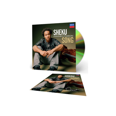 Sheku Kanneh-Mason: Song  CD & Signed Insert