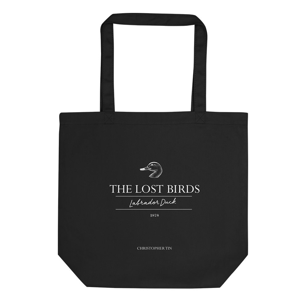 Labrador Duck Black Tote Bag