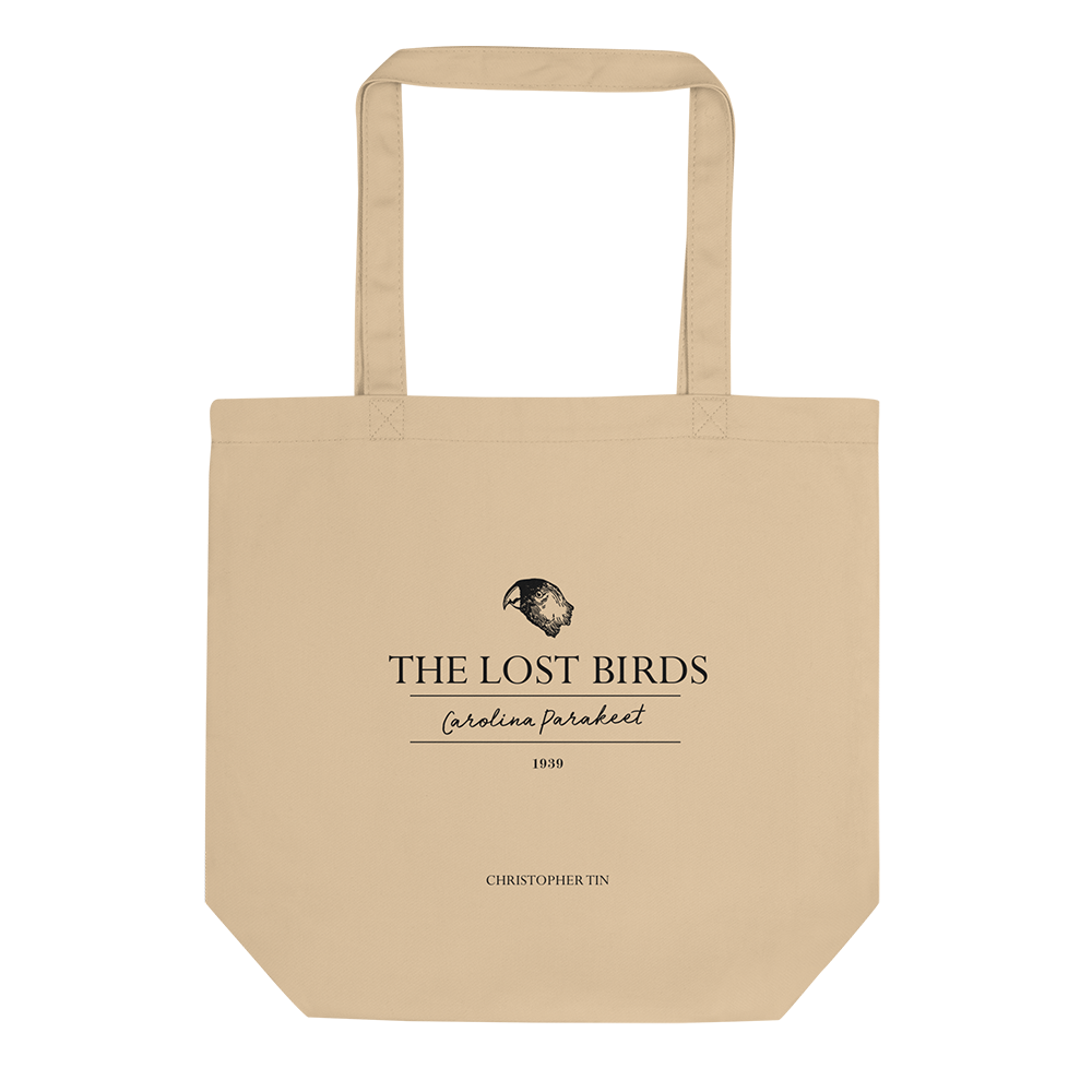 Carolina Parakeet Beige Tote Bag