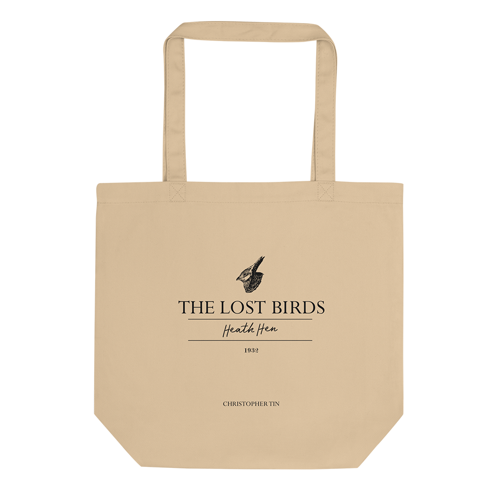 Heath Hen Beige Tote Bag