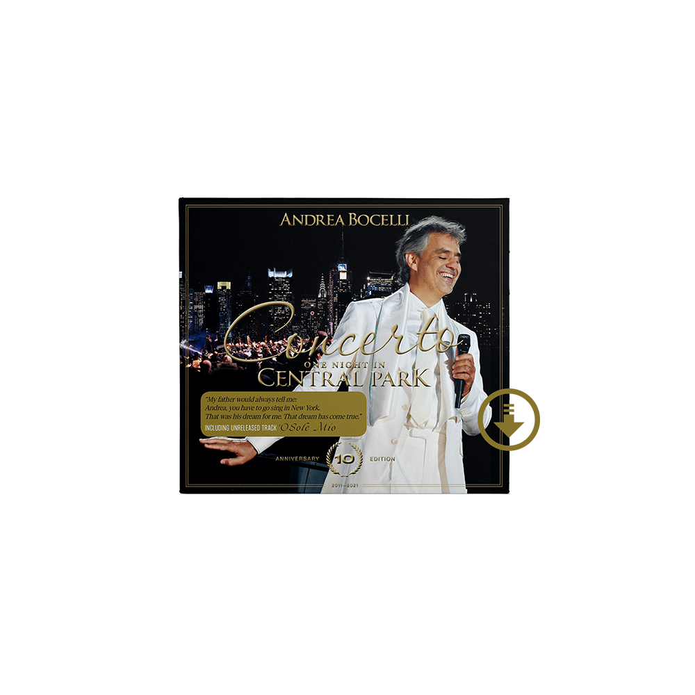 Andrea Bocelli: Concerto - One Night In Central Park: 10th Anniversary Digital Album