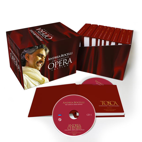 Andrea Bocelli: The Complete Opera Edition CD Box Set – Classical ...