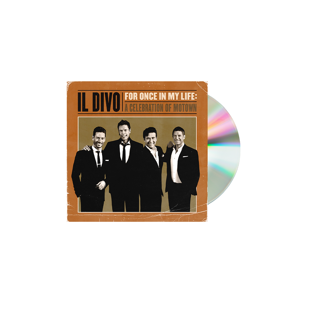 Il Divo: For Once In My Life: A Celebration Of Motown CD