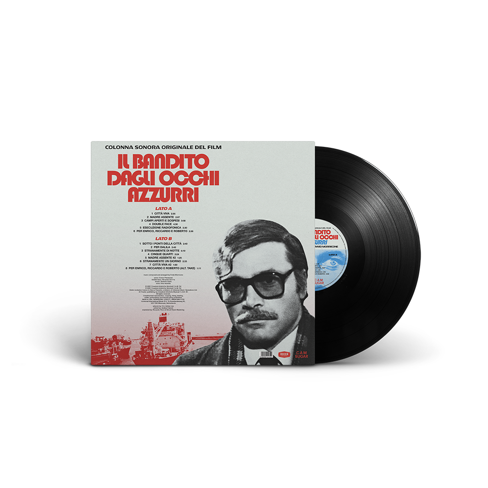 Ennio Morricone: Il Bandito Dagli Occhi Azzurri 1LP Back