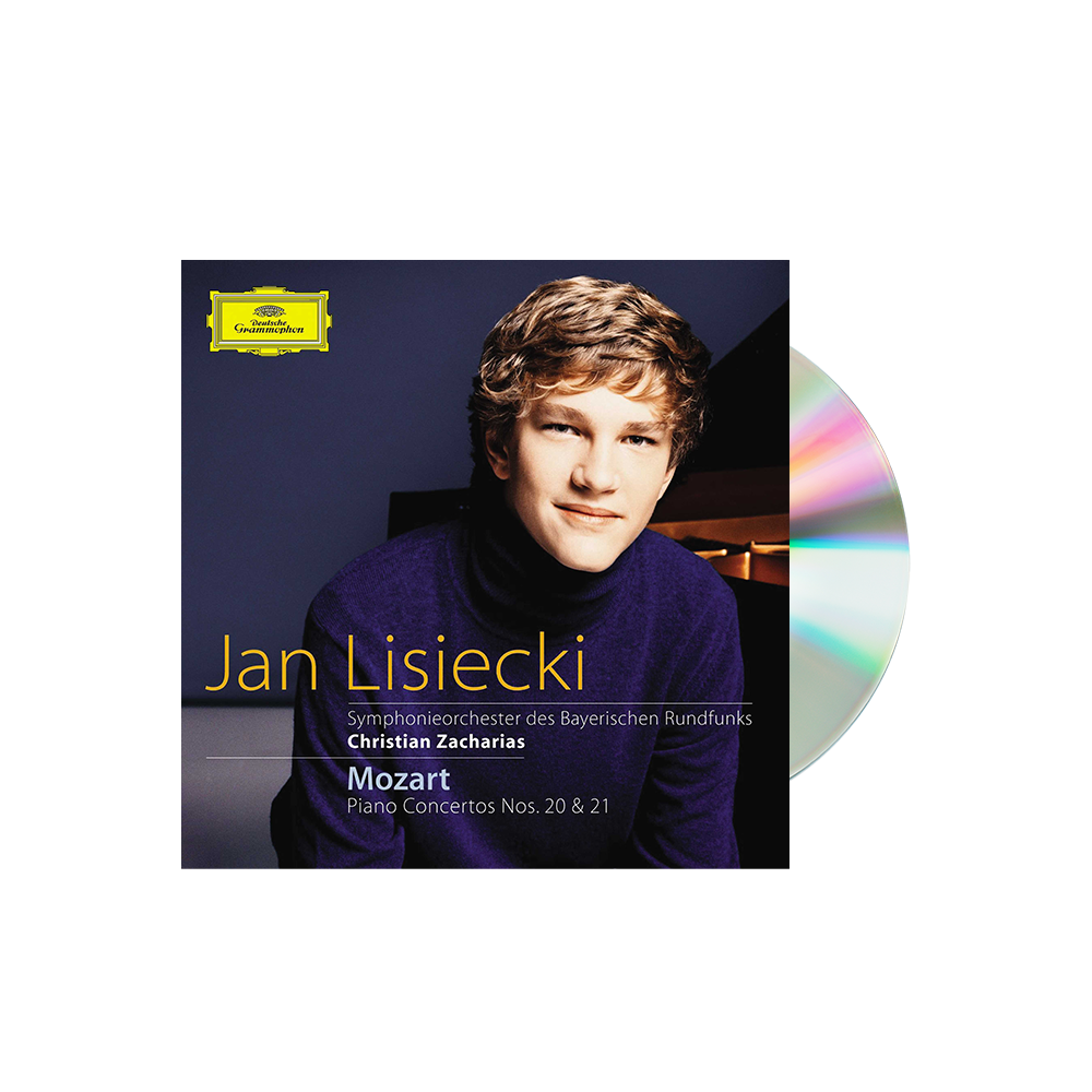 Jan Lisiecki, Symphonieorchester des Bayerischen Rundfunks, Christian Zacharias: MOZART Piano Concertos Nos. 20 & 21 CD