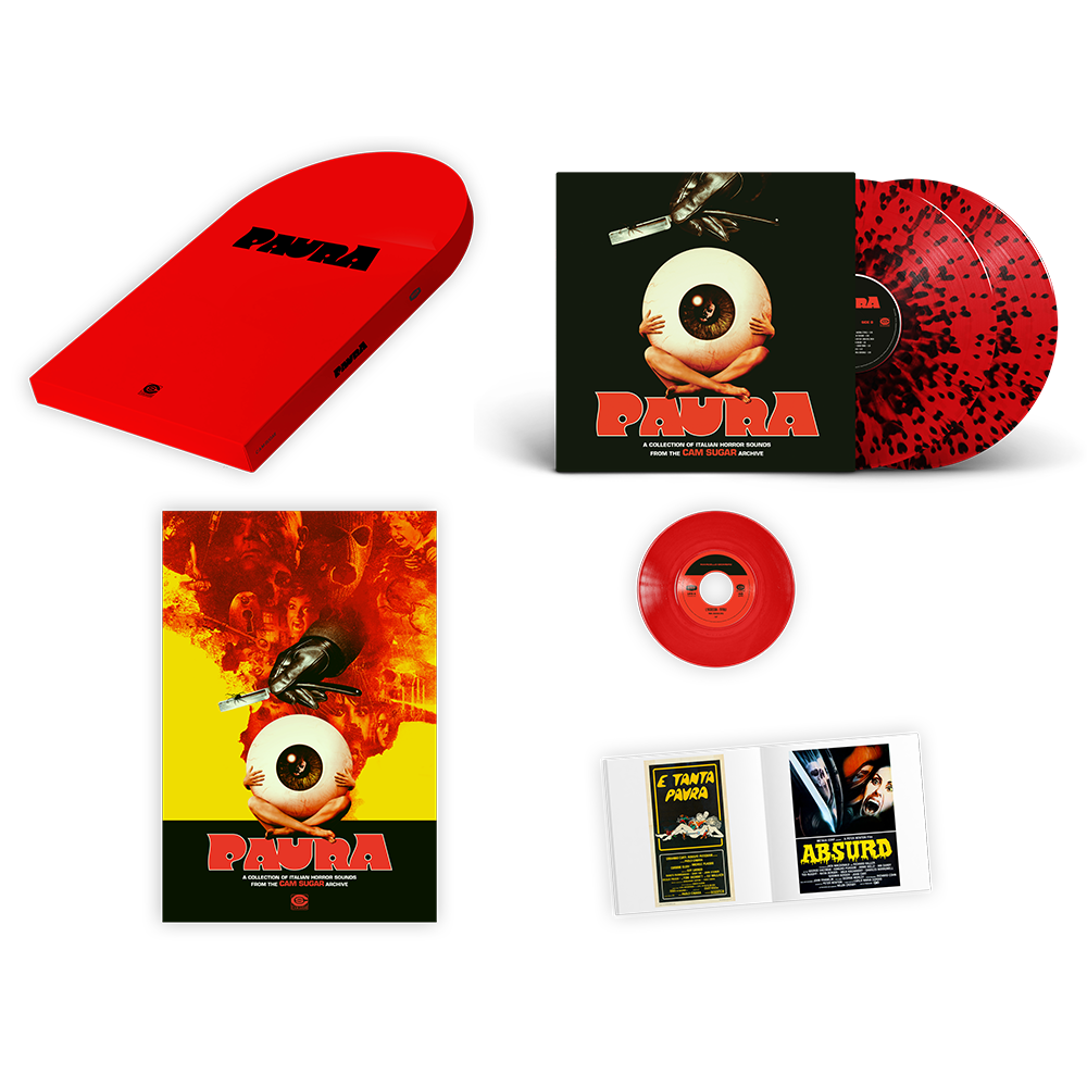 PAURA: A Collection Of Italian Horror Sounds From The CAM Sugar Archives Limited Edition Deluxe Tombstone Box Set