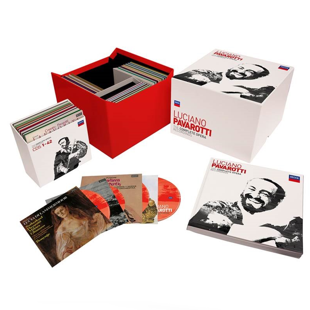 Luciano Pavarotti: The Complete Operas CD Box Set