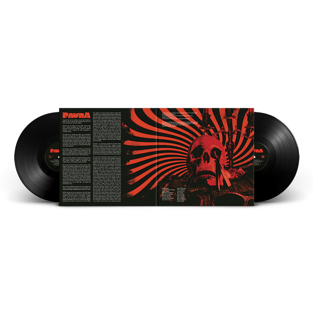 PAURA: A Collection Of Italian Horror Sounds From The CAM Sugar Archives 2LP Inside